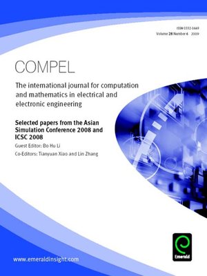 cover image of COMPEL: The International Journal for Computation and Mathematics in Electrical and Electronic Engineering, Volume 28, Issue 6